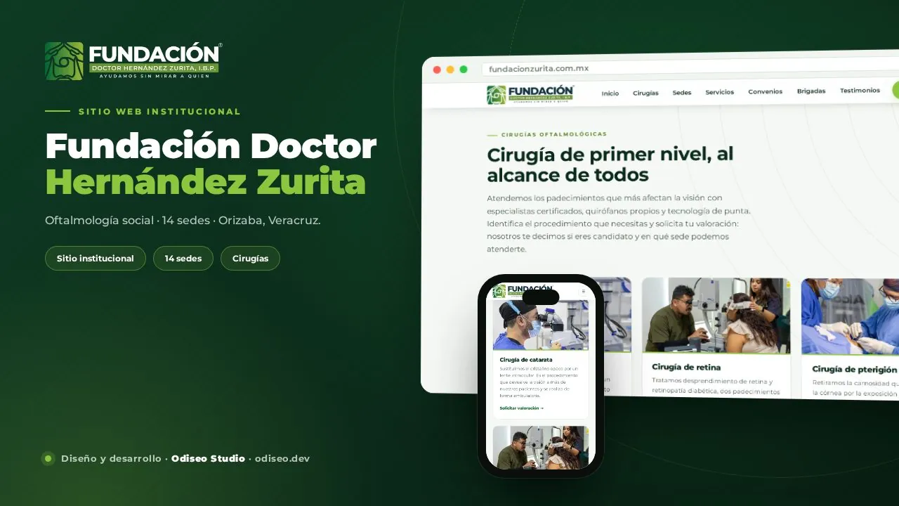 Sitio web de Fundación Zurita